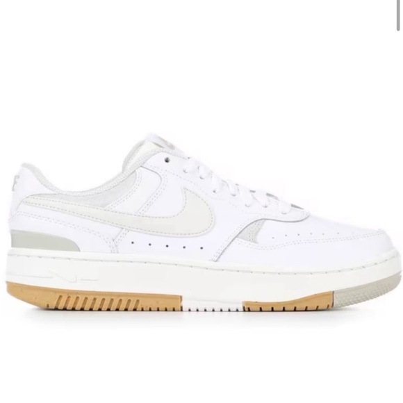 Nike Shoes - Nike Gamma Force Sneakers color is white/ gum size seven (7)